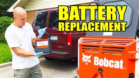 battery for bobcat skid steer|bobcat battery location.